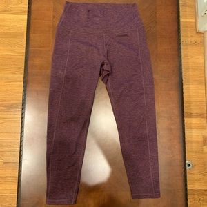 Comfy Aerie Purple High-waisted Leggings